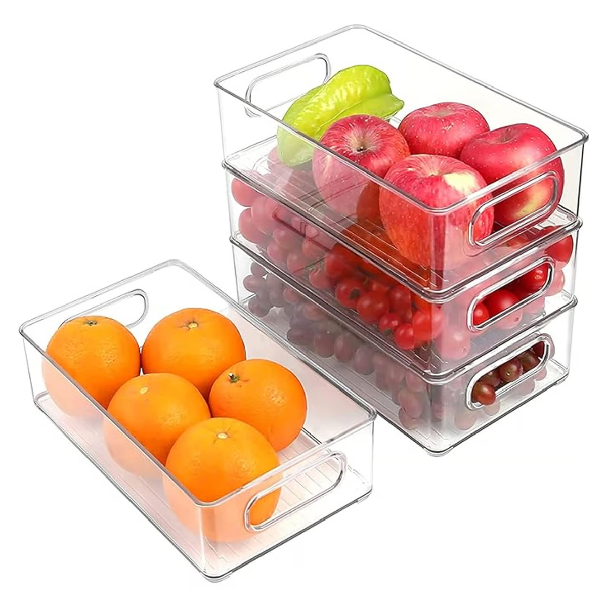 Miniatura 2 de Set x3 organizador nevera acrílico pd-69